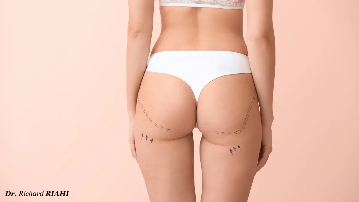 Lipofilling des fesses